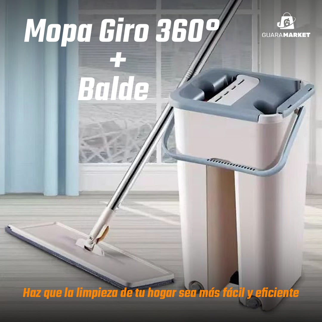 PROMO: MOPA GIRO 360° + Balde