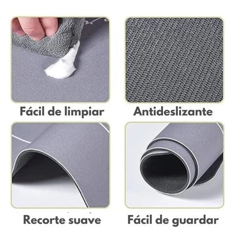 ABSORBMAT - Alfombra Antideslizante p/ Baño
