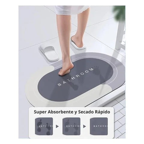 ABSORBMAT - Alfombra Antideslizante p/ Baño