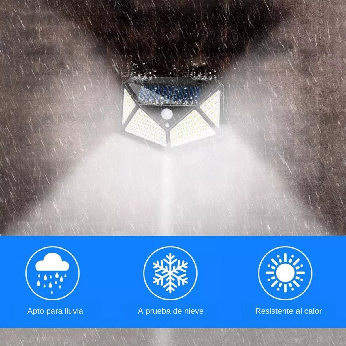 Reflector SOLAR® Premium. Con sensor de movimiento.