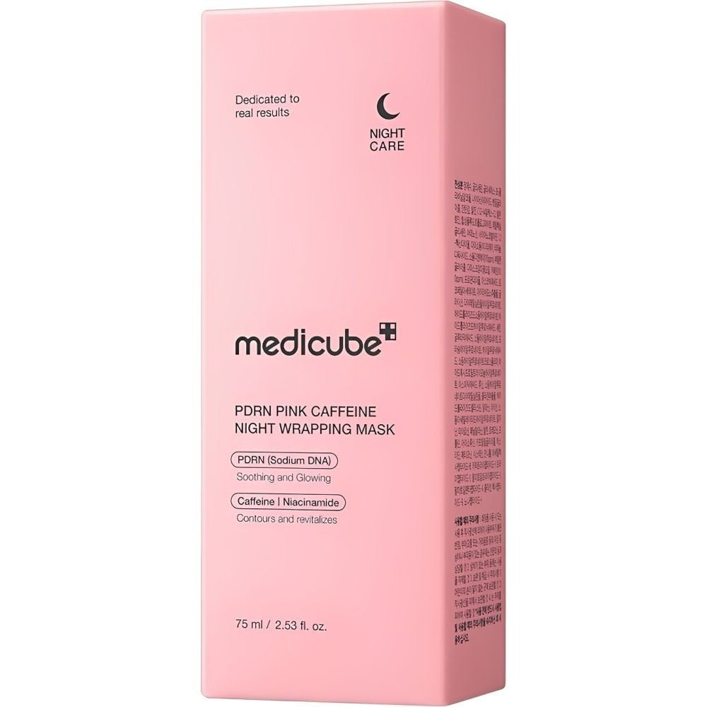 Mascarilla Facial Nocturna Medicube PDRN Pink Caffeine Wrapping - 75mL