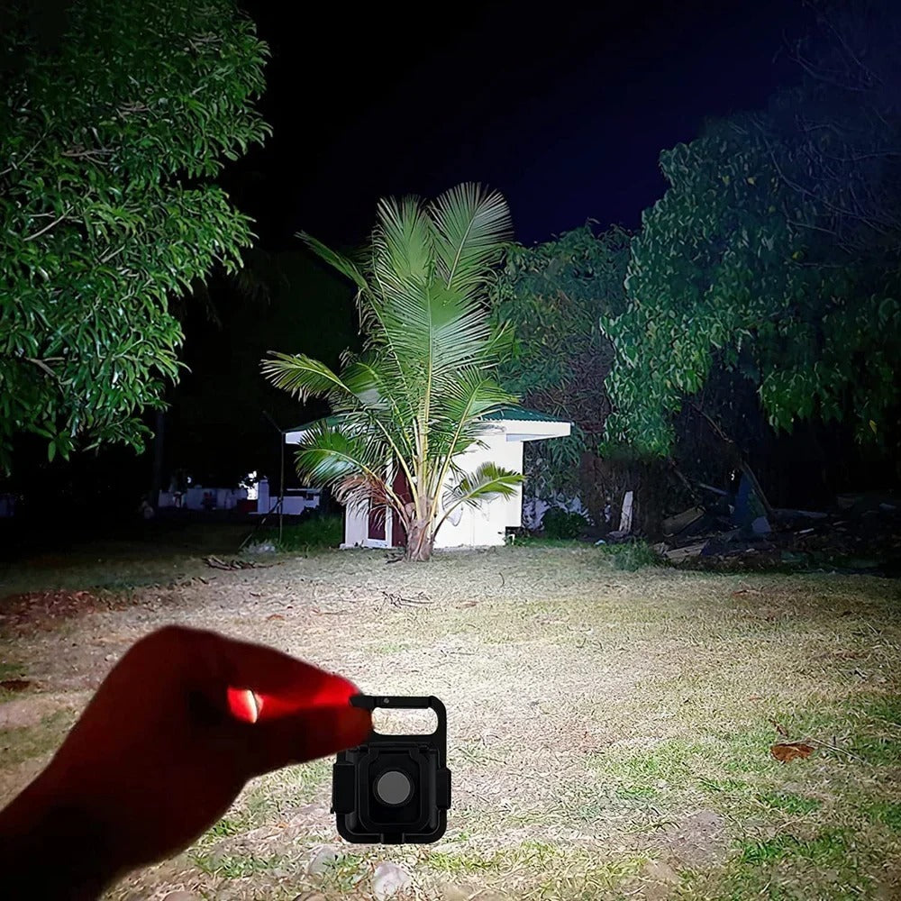 Mini Linterna LED Recargable 3 en 1