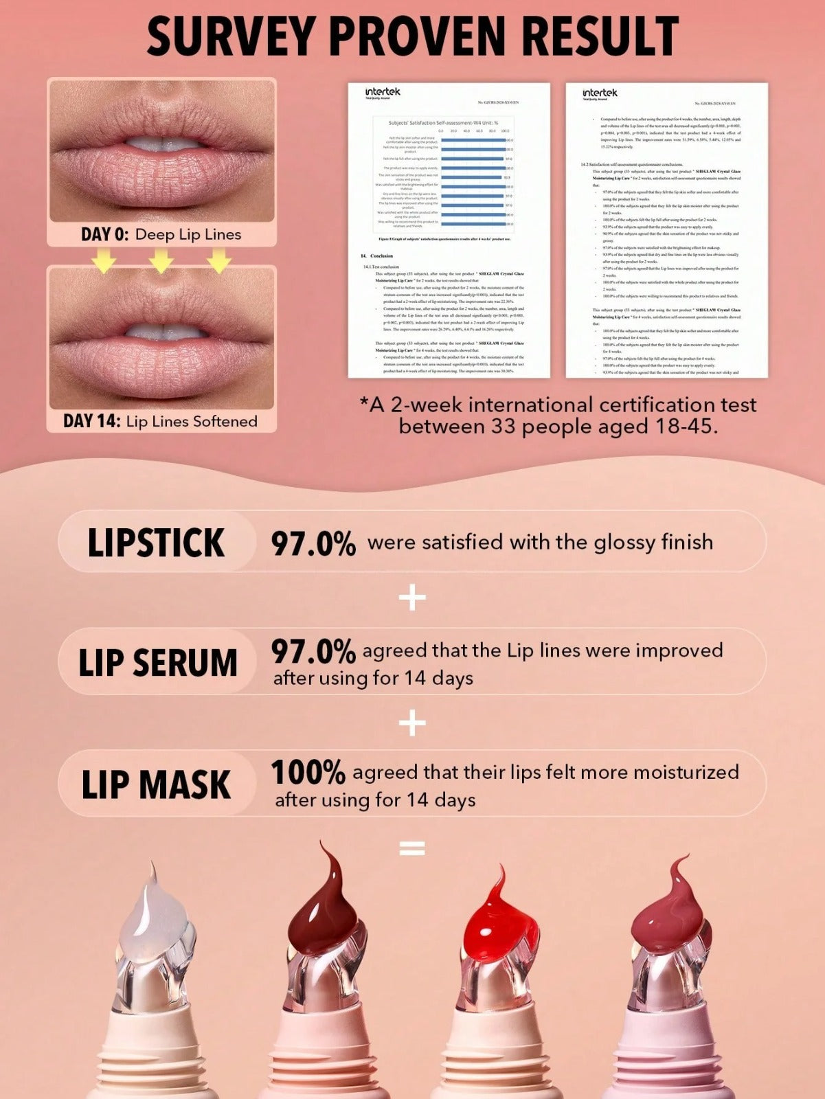 Labial hidratante Crystal Glaze Sheglam