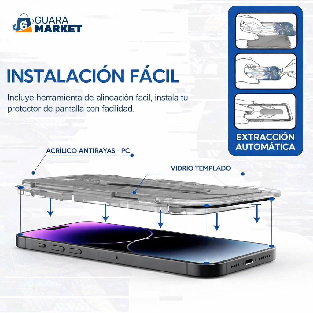 Protector Premium para iPhone - Magic Glass Box