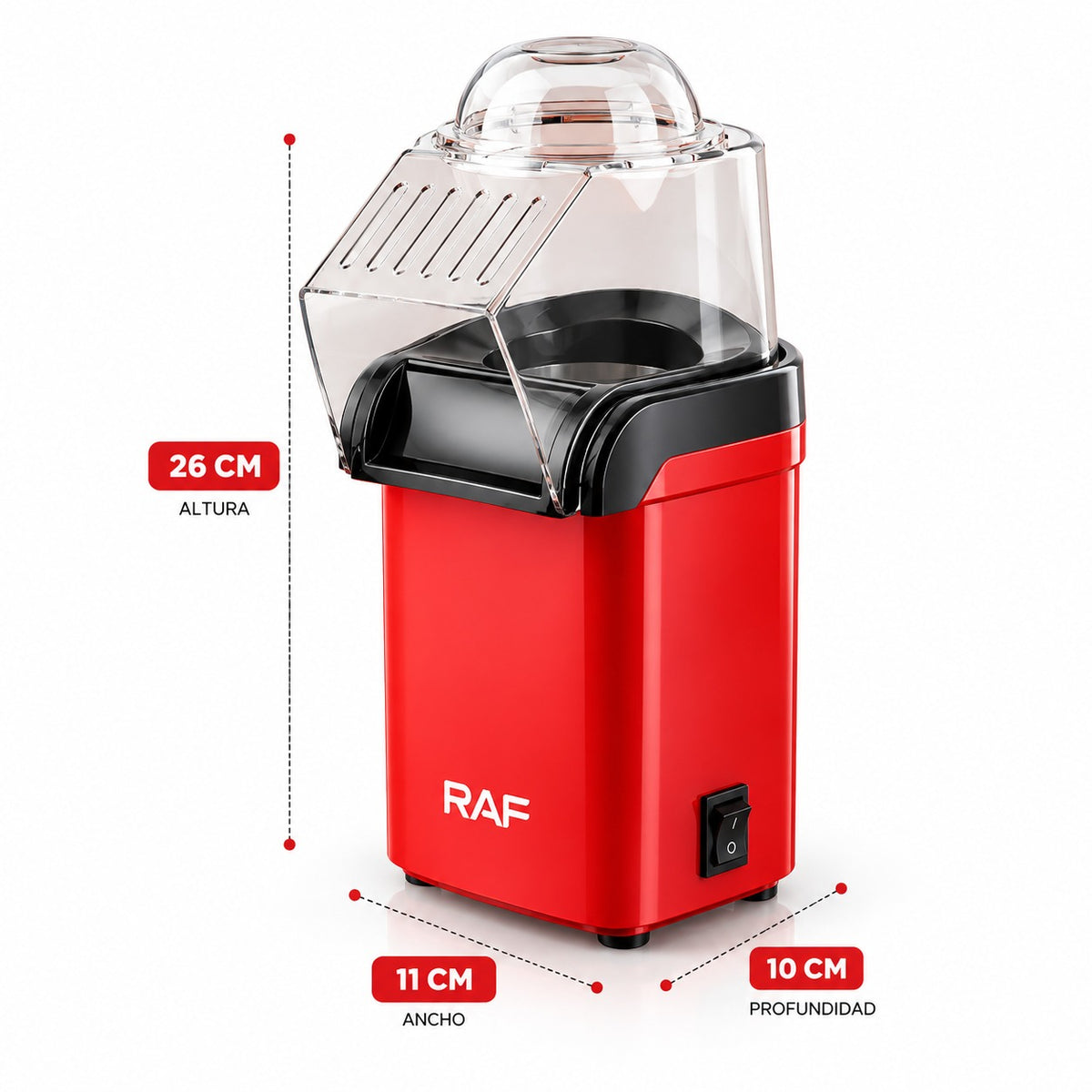 Maquina Para Hacer Pororo Sin Aceite - RAF