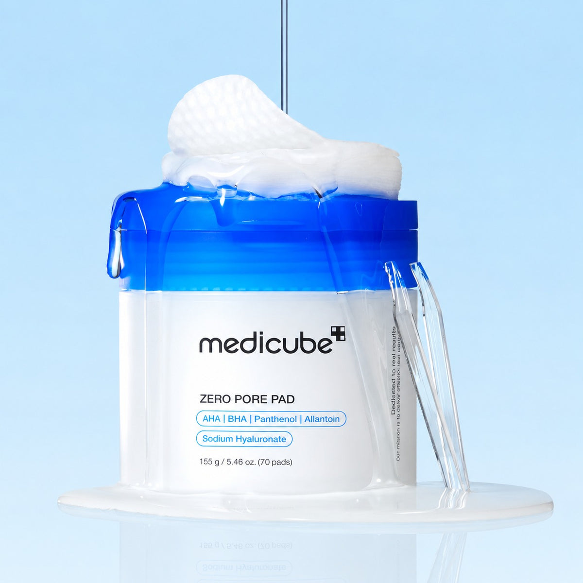Toallitas Limpiadoras Medicube Zero Pore Pad 2.0 para Poros - 70 unidades