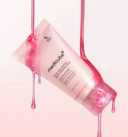Mascarilla Facial Nocturna Medicube PDRN Pink Caffeine Wrapping - 75mL