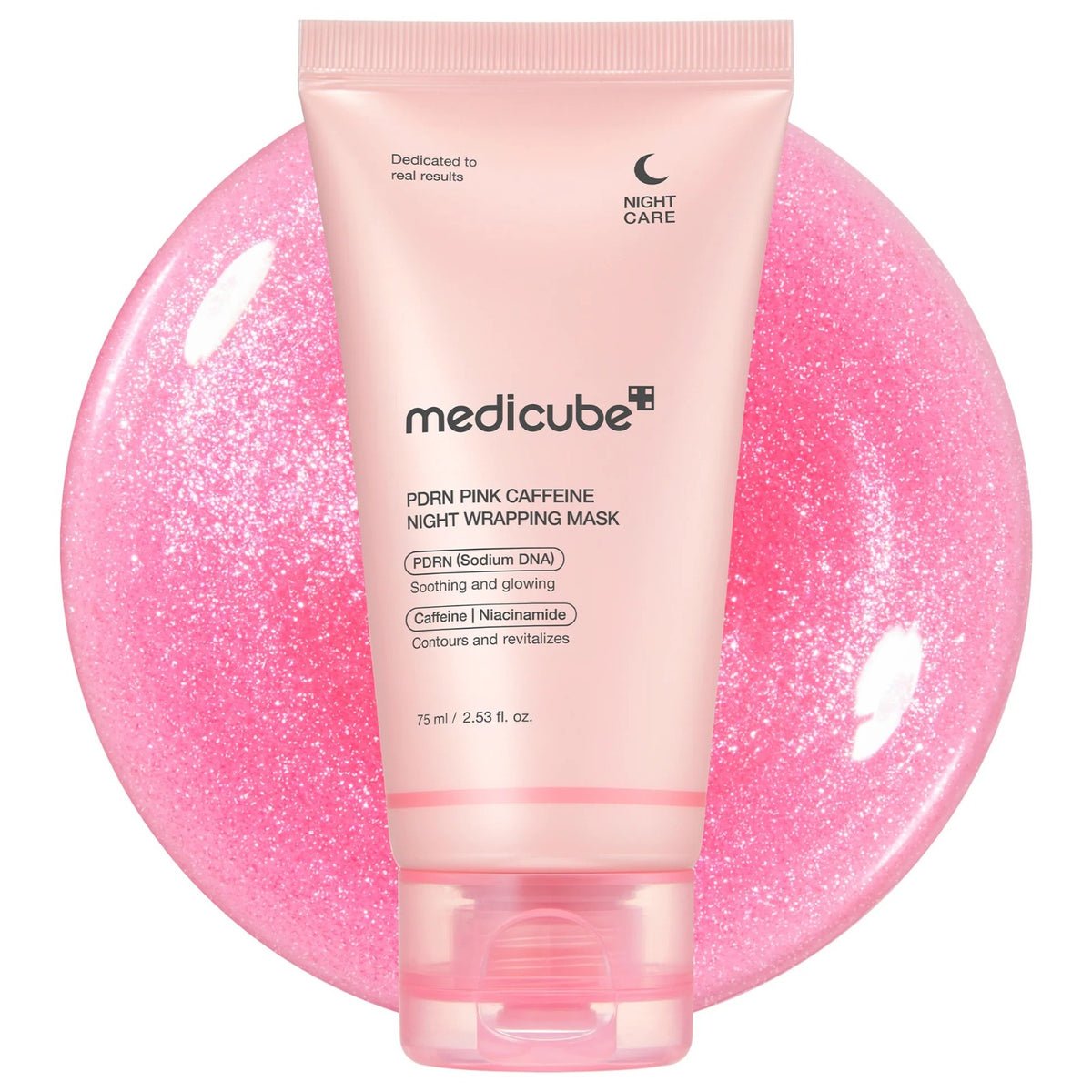 Mascarilla Facial Nocturna Medicube PDRN Pink Caffeine Wrapping - 75mL