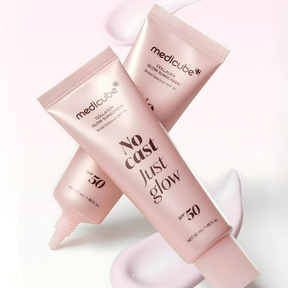 Protector Solar Medicube Collagen Glow Sunscreen SPF 50 - 50 ML