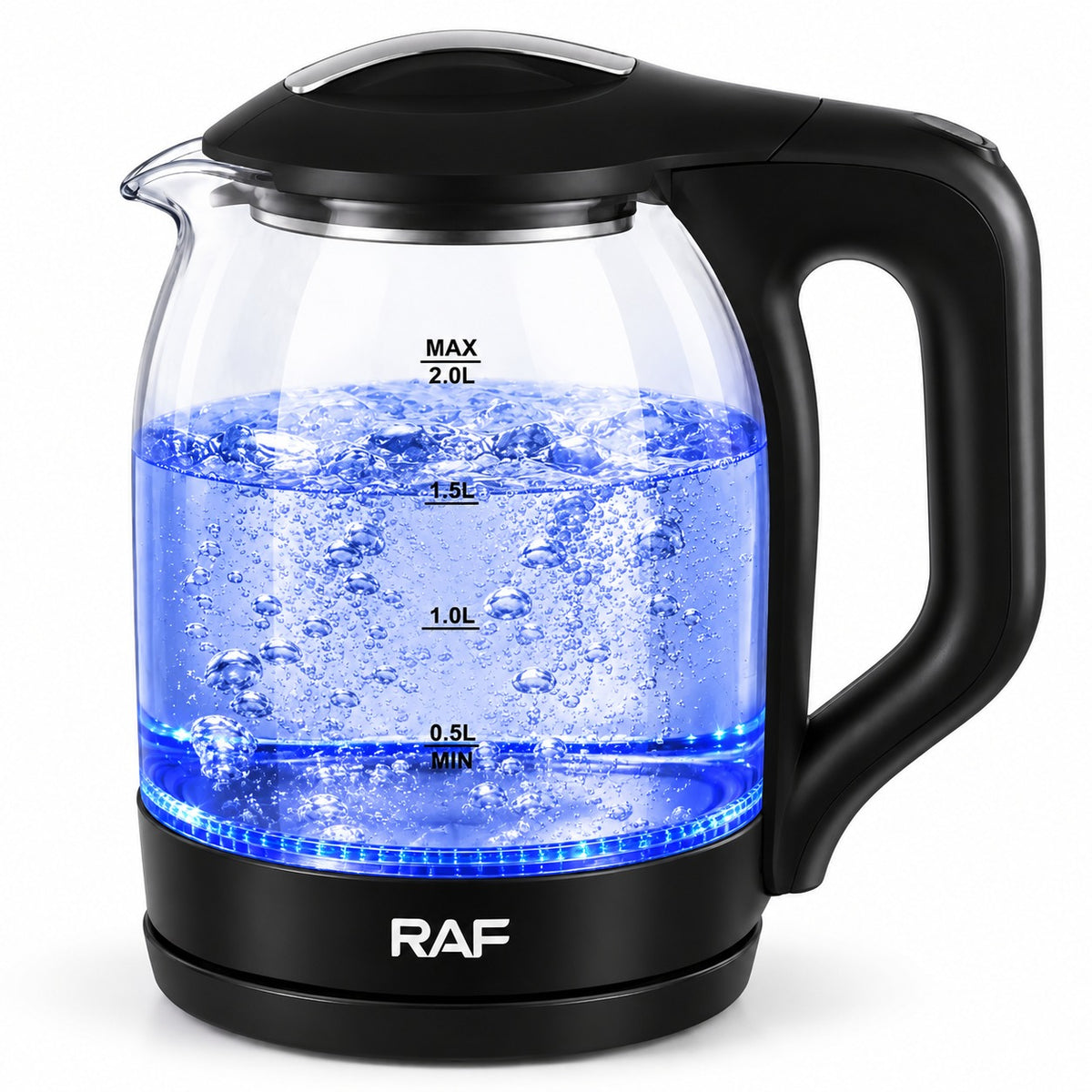 Hervidor Eléctrico de Vidrio RAF de 2 litros - RAF