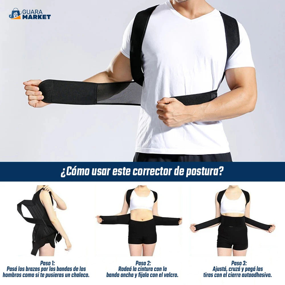 Corrector de Postura Unisex - BackPro™