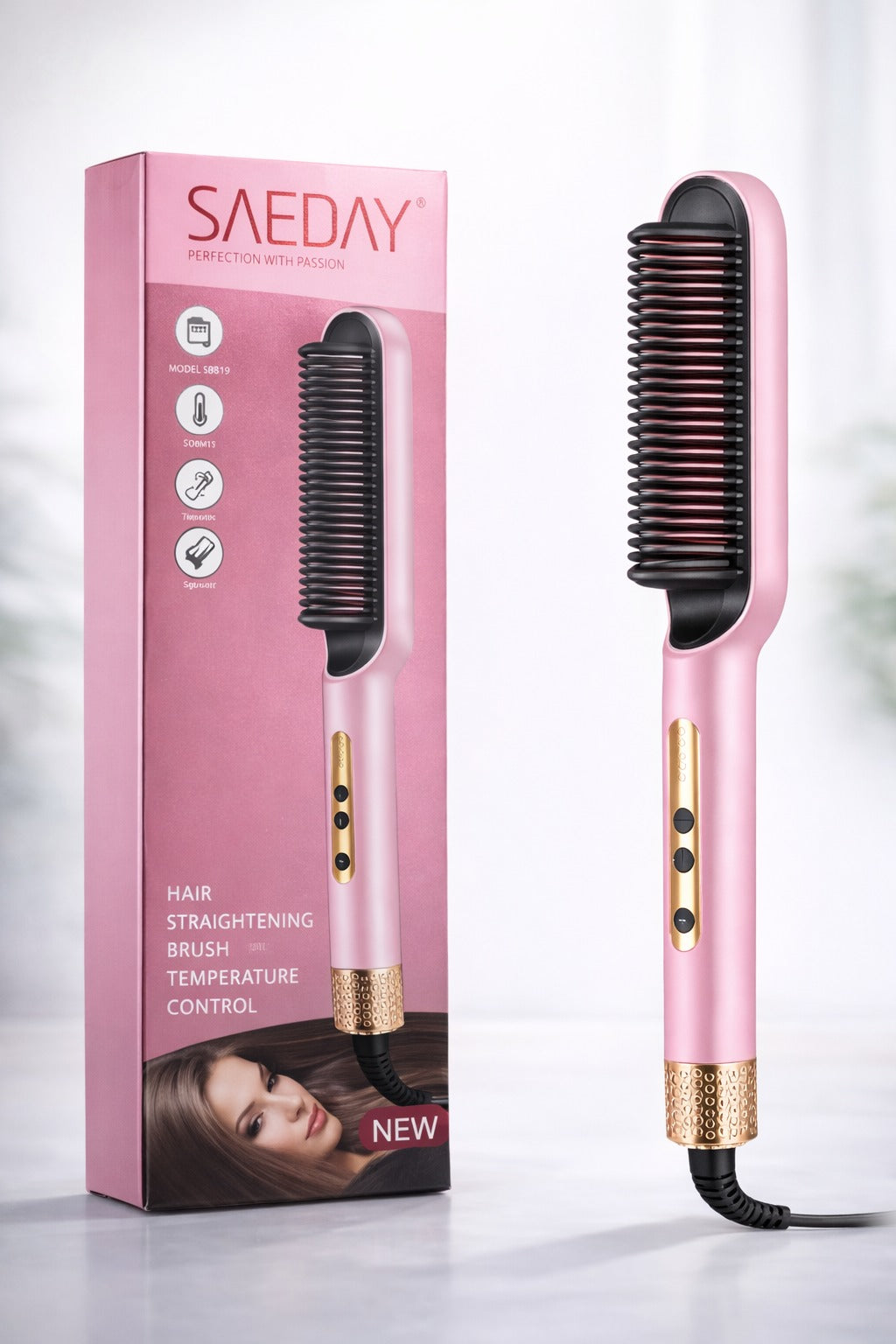 Peine Alisador AntiFrizz Profesional