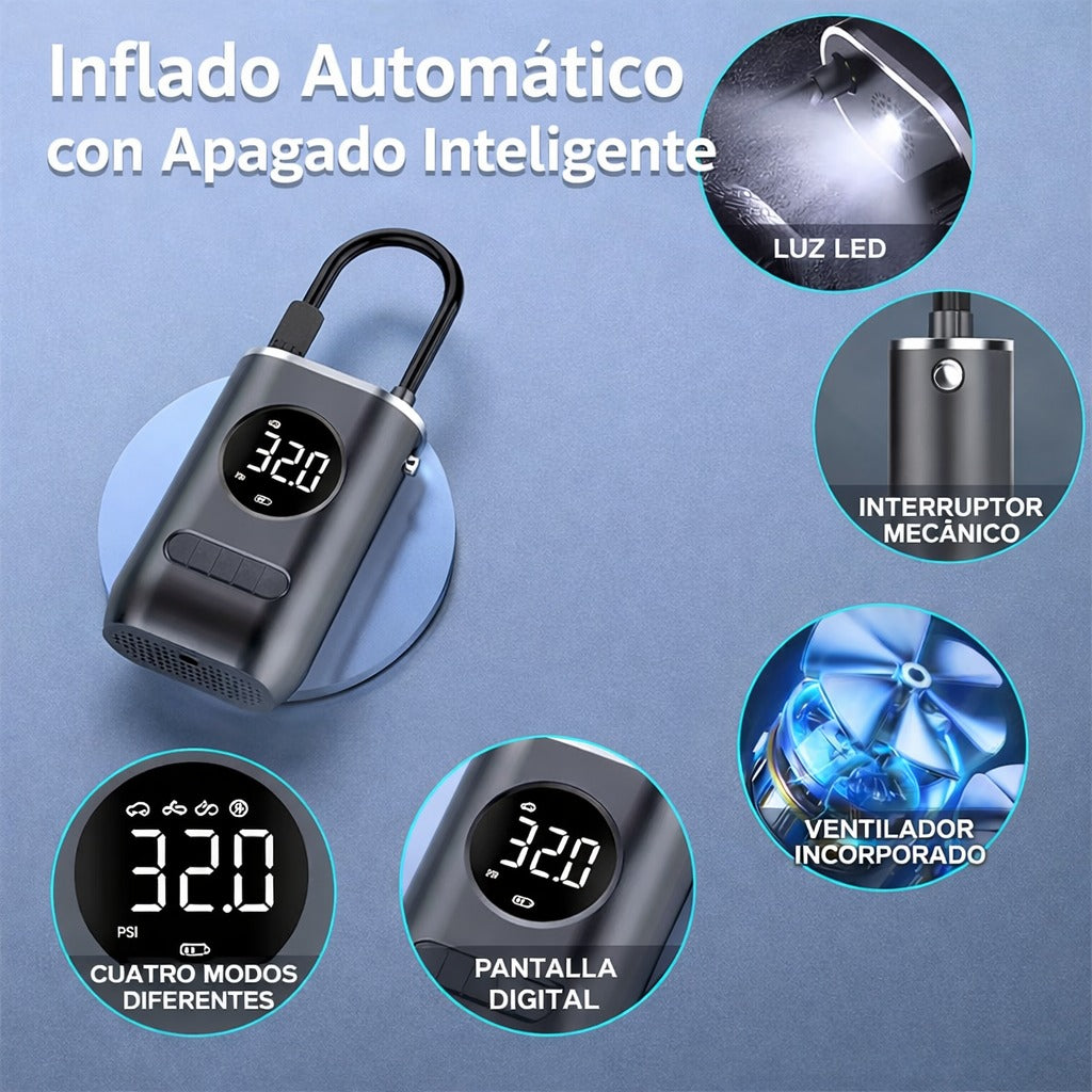 Compresor Portátil Recargable