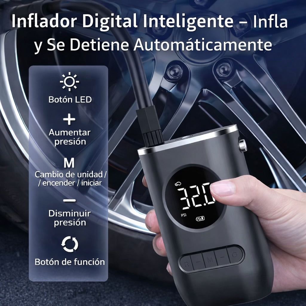 Compresor Portátil Recargable